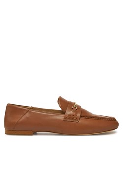 Michael Kors Lordsy Lena Loafer 40R5LEFP1L Brązowy ze sklepu MODIVO w kategorii Lordsy damskie - zdjęcie 181150112