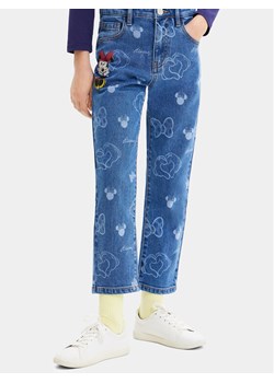 Desigual Jeansy 23WGDD07 Niebieski Regular Fit ze sklepu MODIVO w kategorii Spodnie dziewczęce - zdjęcie 181150140