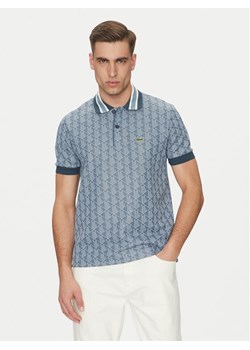 Lacoste Polo DH1417 Niebieski Regular Fit ze sklepu MODIVO w kategorii T-shirty męskie - zdjęcie 181150194