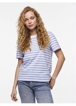 Pieces T-Shirt Ria 17146339 Niebieski Regular Fit ze sklepu MODIVO w kategorii Bluzki damskie - zdjęcie 181150200