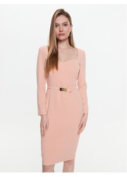 Pinko Sukienka koktajlowa Mendosa 100559 7624 Różowy Regular Fit ze sklepu MODIVO w kategorii Sukienki - zdjęcie 181150202