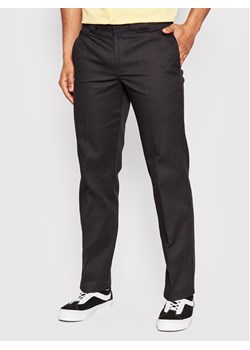 Dickies Spodnie materiałowe Work DK0A4XK9BLK Czarny Slim Fit ze sklepu MODIVO w kategorii Spodnie męskie - zdjęcie 181150302