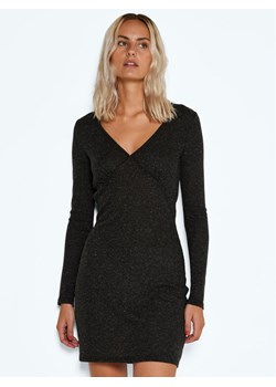 Noisy May Sukienka dzianinowa Prasi 27022157 Szary Slim Fit ze sklepu MODIVO w kategorii Sukienki - zdjęcie 181150321