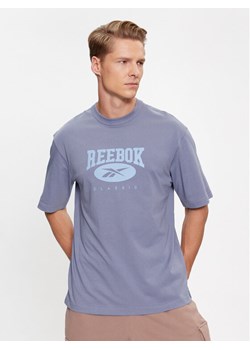 Reebok T-Shirt Archive Essentials IK6123 Niebieski Regular Fit ze sklepu MODIVO w kategorii T-shirty męskie - zdjęcie 181150333