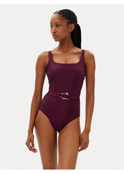 Hunkemöller Strój kąpielowy Costa 301262 Fioletowy ze sklepu MODIVO w kategorii Stroje kąpielowe - zdjęcie 181150411
