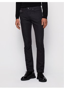 Boss Spodnie materiałowe Delaware3-1-20+ 50435156 Czarny Slim Fit ze sklepu MODIVO w kategorii Spodnie męskie - zdjęcie 181150494