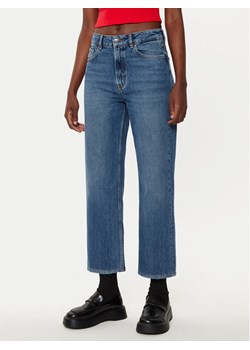 HUGO Jeansy Gilissi 50524883 Niebieski Straight Leg ze sklepu MODIVO w kategorii Jeansy damskie - zdjęcie 181150562