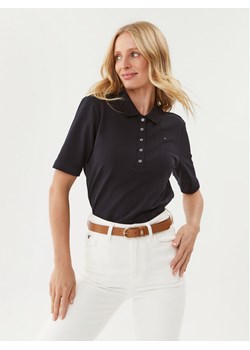 Tommy Hilfiger Polo Polo 1985 WW0WW37820 Granatowy Regular Fit ze sklepu MODIVO w kategorii Bluzki damskie - zdjęcie 181150563