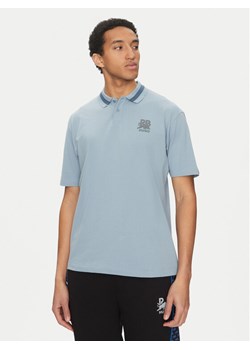 HUGO Polo Dodac_RB 50542748 Niebieski Regular Fit ze sklepu MODIVO w kategorii T-shirty męskie - zdjęcie 181150573