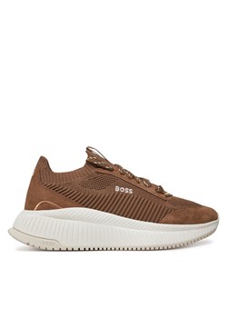 BOSS Sneakersy Ttnmevo Slon Lowkn 50536413 Écru ze sklepu MODIVO w kategorii Buty sportowe damskie - zdjęcie 181150603