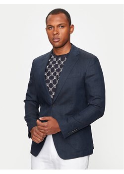 JOOP! Marynarka Hoverest 30041961 Granatowy Slim Fit ze sklepu MODIVO w kategorii Marynarki męskie - zdjęcie 181150763