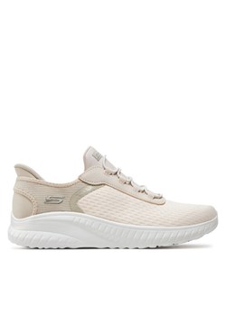 Skechers Sneakersy Bobs Squad Chaos-In Color 117504/OFWT Biały ze sklepu MODIVO w kategorii Buty sportowe damskie - zdjęcie 181151011