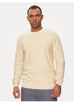 INDICODE Sweter Hugolia 30-459 Beżowy Regular Fit ze sklepu MODIVO w kategorii Swetry męskie - zdjęcie 181151031