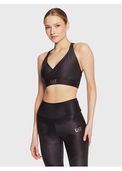 EA7 Emporio Armani Biustonosz top 3RTH09 TJNSZ 0559 Czarny ze sklepu MODIVO w kategorii Biustonosze - zdjęcie 181151253
