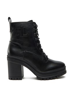 Lauren Ralph Lauren Botki 802937826001 Czarny ze sklepu MODIVO w kategorii Botki - zdjęcie 181151273