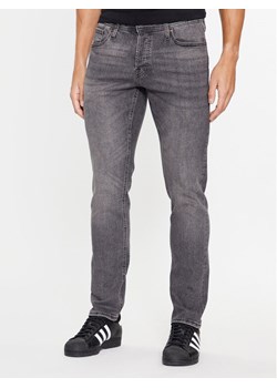 Jack&Jones Jeansy 12243599 Szary Slim Fit ze sklepu MODIVO w kategorii Jeansy męskie - zdjęcie 181151413