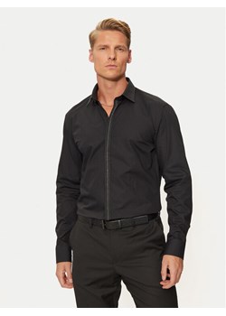 Hugo Koszula Keidi 50524849 Czarny Slim Fit ze sklepu MODIVO w kategorii Koszule męskie - zdjęcie 181151442