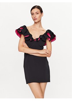 Pinko Sukienka koktajlowa Cono Abito 101626 A12B CREPE E RA80 Czarny Slim Fit ze sklepu MODIVO w kategorii Sukienki - zdjęcie 181151511