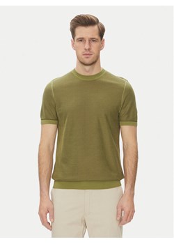 BOSS Sweter Jianfranco 50537642 Zielony Regular Fit ze sklepu MODIVO w kategorii Swetry męskie - zdjęcie 181151682