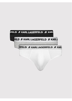 KARL LAGERFELD Komplet 3 par slipów Logo 211M2103 Kolorowy ze sklepu MODIVO w kategorii Majtki męskie - zdjęcie 181151774