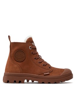 Palladium Trapery Pampa Hi Zip Wl 95982-200-M Brązowy ze sklepu MODIVO w kategorii Workery damskie - zdjęcie 181151801