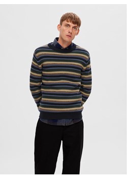 Selected Homme Sweter 16090720 Kolorowy Regular Fit ze sklepu MODIVO w kategorii Swetry męskie - zdjęcie 181151871
