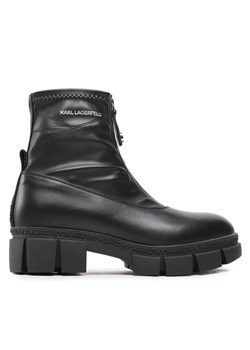 KARL LAGERFELD Botki KL43260 Czarny ze sklepu MODIVO w kategorii Workery damskie - zdjęcie 181151954