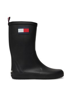 Tommy Hilfiger Kalosze T3XC-33923-0047 S Czarny ze sklepu MODIVO w kategorii Kalosze dziecięce - zdjęcie 181151981