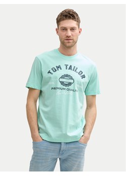 Tom Tailor T-Shirt 1037735 Zielony Regular Fit ze sklepu MODIVO w kategorii T-shirty męskie - zdjęcie 181152143