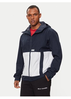 Helly Hansen Kurtka przeciwdeszczowa Rig Rain Jacket 54096 Granatowy Regular Fit ze sklepu MODIVO w kategorii Kurtki męskie - zdjęcie 181152210
