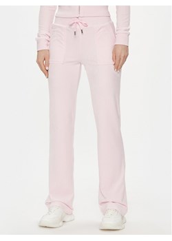 Juicy Couture Spodnie dresowe Del Ray JCAP180 Różowy Regular Fit ze sklepu MODIVO w kategorii Spodnie damskie - zdjęcie 181152253