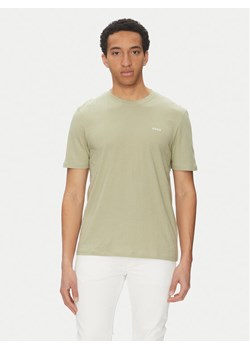 HUGO T-Shirt Dero222 50466158 Zielony Regular Fit ze sklepu MODIVO w kategorii T-shirty męskie - zdjęcie 181152274