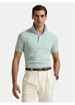 Polo Ralph Lauren Polo 710963494005 Zielony Custom Slim Fit ze sklepu MODIVO w kategorii T-shirty męskie - zdjęcie 181152460