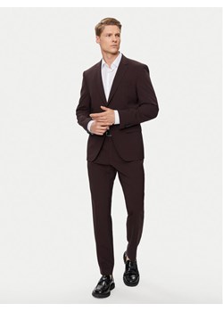 Boss Garnitur H-Huge-2Pcs-224 50509485 Czerwony Slim Fit - id: 0000303641481 - marki BOSS HUGO BOSS - 181152590 Boss Garnitur H-Huge-2Pcs-224 50509485 Czerwony Slim Fit ze sklepu MODIVO w kategorii Garnitury męskie - zdjęcie 181152590