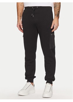 KARL LAGERFELD Spodnie dresowe 705071 551900 Czarny Regular Fit ze sklepu MODIVO w kategorii Spodnie męskie - zdjęcie 181152594