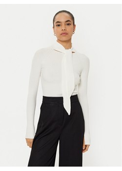 MAX&Co. Sweter 2516361051200 Biały Slim Fit ze sklepu MODIVO w kategorii Swetry damskie - zdjęcie 181152670