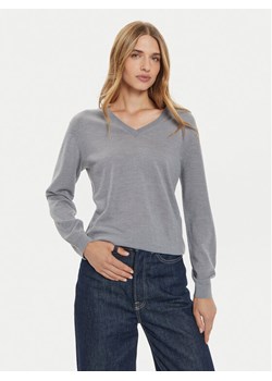 United Colors Of Benetton Sweter 11AHD401L Szary Regular Fit ze sklepu MODIVO w kategorii Swetry damskie - zdjęcie 181152702