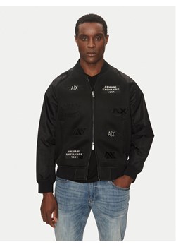 Armani Exchange Kurtka bomber XM000388 AF13130 UC001 Czarny Regular Fit ze sklepu MODIVO w kategorii Kurtki męskie - zdjęcie 181152732