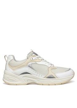 Geox Sneakersy D Zarvia D55YLA 01454 C1Z1S Biały ze sklepu MODIVO w kategorii Buty sportowe damskie - zdjęcie 181152790
