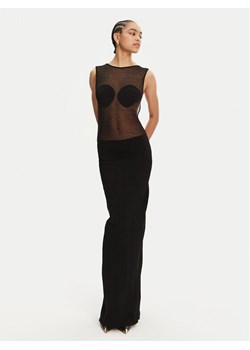 JACQUEMUS Sukienka wieczorowa 251KN592-2434 Czarny Regular Fit ze sklepu MODIVO w kategorii Sukienki - zdjęcie 181152883