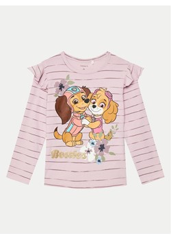 NAME IT Bluzka Julia PAW PATROL 13238285 Różowy Regular Fit ze sklepu MODIVO w kategorii Bluzki dziewczęce - zdjęcie 181152893