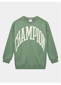 Champion Bluza 306359 Zielony Regular Fit ze sklepu MODIVO w kategorii Bluzy chłopięce - zdjęcie 181152963