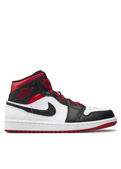 Nike Sneakersy Air Jordan 1 Mid DQ8426 106 Biały ze sklepu MODIVO w kategorii Buty sportowe męskie - zdjęcie 181153072