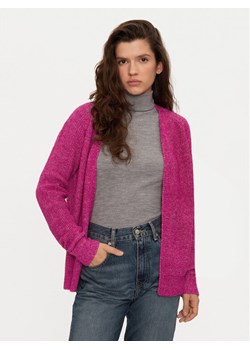 Pieces Kardigan Ellen 17150955 Różowy Regular Fit ze sklepu MODIVO w kategorii Swetry damskie - zdjęcie 181153162