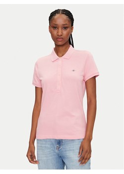 Gant Polo Sheild 4200870 Różowy Slim Fit ze sklepu MODIVO w kategorii Bluzki damskie - zdjęcie 181153242