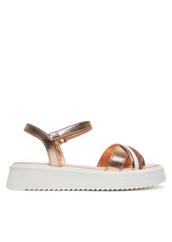 Tommy Hilfiger Sandały Sandal T4A2-33800-0569 M Różowe złoto ze sklepu MODIVO w kategorii Sandały dziecięce - zdjęcie 181153581