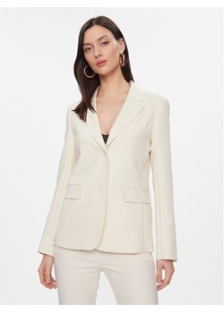 Max Mara Leisure Marynarka Uva 2415041031 Écru Regular Fit ze sklepu MODIVO w kategorii Marynarki damskie - zdjęcie 181153651