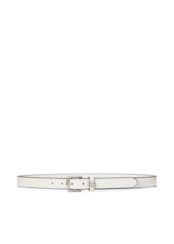 LAUREN RALPH LAUREN Pasek Damski 412968763005 Biały ze sklepu MODIVO w kategorii Paski damskie - zdjęcie 181153664