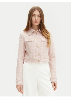 Guess Marynarka W5RN47 WGW82 Różowy Regular Fit ze sklepu MODIVO w kategorii Marynarki damskie - zdjęcie 181153761