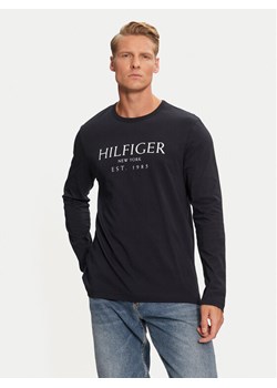 Tommy Hilfiger Longsleeve MW0MW36502 Granatowy Regular Fit ze sklepu MODIVO w kategorii T-shirty męskie - zdjęcie 181153762